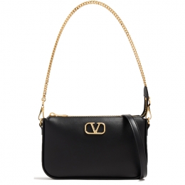 ◆당일◆25SS 시그니처 V 로고 숄더&크로스백 블랙 6W2P0AA9 MIM 0NO