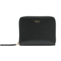 ◆11주년◆슬림 클래식 스몰 코인 카드지갑 블랙 RL4504 205 A100