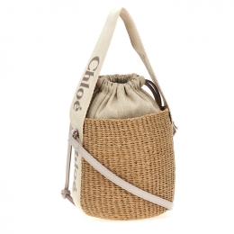 ◆당일◆25FW 우디 스몰 버킷&크로스백 베이지/와일드그레이 CHC23AS381L18 084