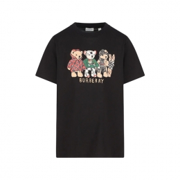 ◆키즈◆여성 토마스 베어 반팔 블랙 8117539