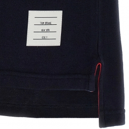 ◆당일◆25FW 사선 완장 폴로 티셔츠 네이비 MJP136G 07976 415