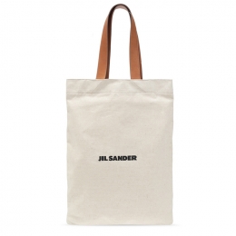 ◆12주년◆로고 프린트 캔버스 토트백 아이보리 JSPS852457 WSB73019 102