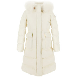 ◆당일◆24FW BLAIN 로고 패치 롱 패딩자켓 아이보리 1C000 18 5977X 050