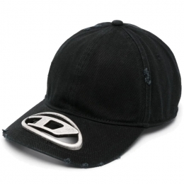 ◆당일◆25FW C-BEAST-A1 컷 아웃 로고 베이스볼캡 블랙 A12709 0PFAA 9XX