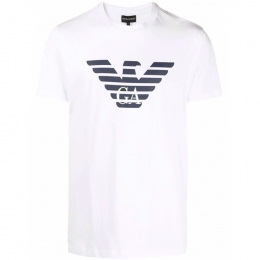 ◆당일◆25SS 로고 프린팅 티셔츠 화이트 8N1TN5 1JPZZ 0147