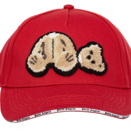 ◆당일◆23SS 테디베어 패치 스냅백 캡모자 레드 PMLB054S22FAB001 2560