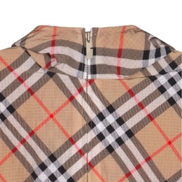 ◆키즈◆25FW 키즈 빈티지 체크 후드 자켓 아카이브베이지 8104627