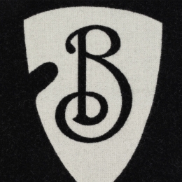 ◆당일◆25FW 텍스트 로고 울 머플러 블랙 8109563