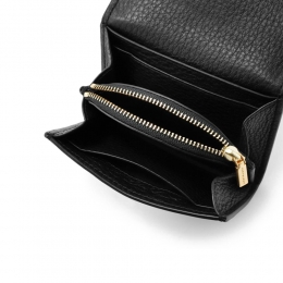 ◆당일◆23FW 로고 밀러 플랩 코인 카드지갑 블랙 140910 001