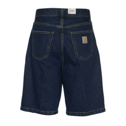 ◆당일◆24SS 랜던 LANDON 로고 패치 데님 숏팬츠 블루 I030469 0106
