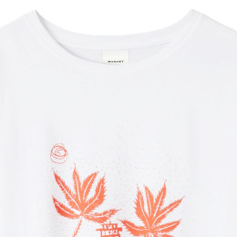 ◆당일◆23SS 자페르 ZAFFERH 로고 티셔츠 오렌지/화이트 TS0047HA A1N57H ORWH