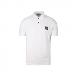 ◆당일◆26SS 로고 패치 슬림핏 폴로 티셔츠 화이트 L1S15 2200008 S0017 V1001