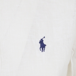 ◆당일◆26SS 포니 자수 클래식핏 린넨 셔츠 화이트 211970730 518