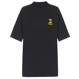◆12주년◆GEMINI 프린트 티셔츠 블랙 WSS18TR1 GEMINI