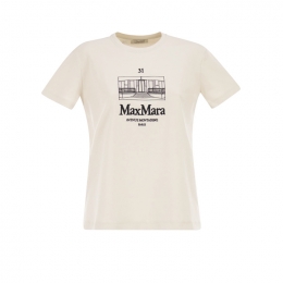 ◆당일◆26SS 벨라 SMMBELLA 로고 자수 티셔츠 화이트 2619971021 001