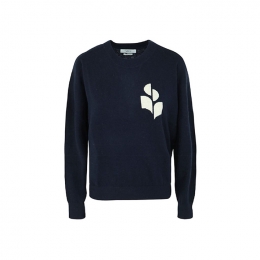 ◆당일◆26SS 마리산스 MARISANS 로고 니트 미드나잇 PU0053FA A1X05E 30MI