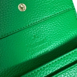 ◆당일◆24SS ORB 금장 로고 카드케이스 브라이트그린 51040067U S000D M403