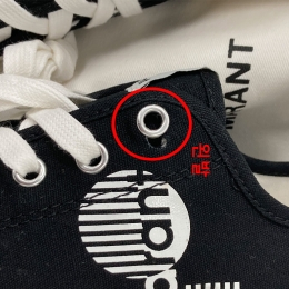 ◆스크래치◆빈쿠 BINKOOH 로우탑 스니커즈 블랙 BK0089 00M004N 01BK