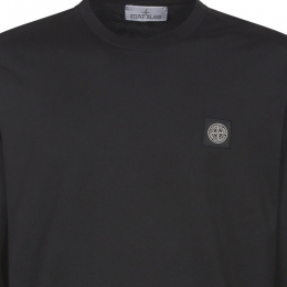 ◆당일◆26SS 로고 패치 롱슬리브 티셔츠 블랙 L1S15 2100031 S0013 V0029