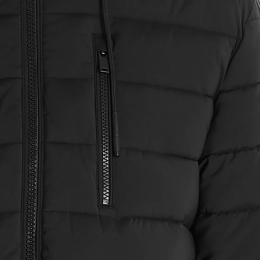 ◆14주년◆러프스탁 ROUGHSTOCK 후드 패딩자켓 블랙 M10MJ106 292