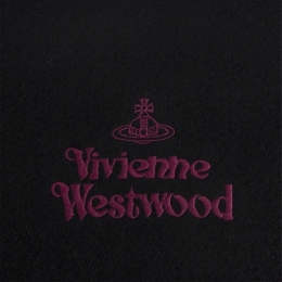 ◆당일◆25FW ORB 로고 자수 머플러 블랙 81030007 W00Q7 N401