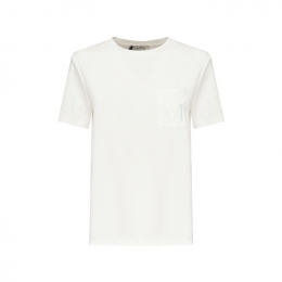 ◆당일◆25FW 마데라 MADERA 자수 로고 티셔츠 화이트 2529976011 001