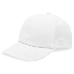 ◆당일◆23FW 클래식 로고 패치 캡모자 화이트 322ACT002CO0024 0001