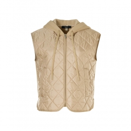 26SS 댄디 WKDDANDY 퀄팅 패딩 조끼 베이지 2615281011 001