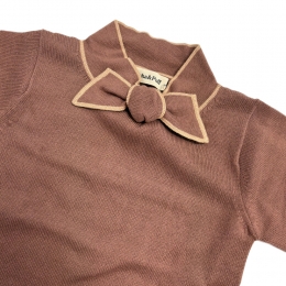 ◆키즈◆키즈 타이드 엘사 니트 초콜릿 K2028F25 537