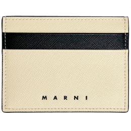 ◆당일◆25SS 로고 투톤 카드지갑 아이보리/블랙 PFMI0002L4 LV520 Z613N