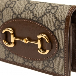 ◆당일◆26SS GG 홀스빗 바이폴드 코인 반지갑 베이지 621887 92TCG 8563