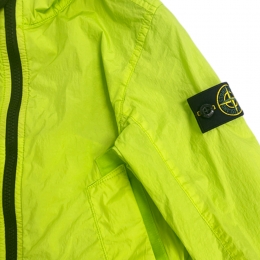 ◆키즈◆키즈 로고 패치 나일론 후드자켓 네온그린 L1S16 4100003 S0A23 V005F
