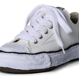 ◆당일◆23FW 피터슨23 OG 솔 캔버스 로우탑 스니커즈 화이트 A11FW702 WHITE