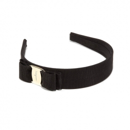 ◆당일◆26SS 금장 바라 리본 헤어밴드 블랙 34-4311 0572738