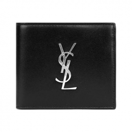 ◆당일◆25FW 은장 모노그램 반지갑 블랙 453276 0SX0E 1000