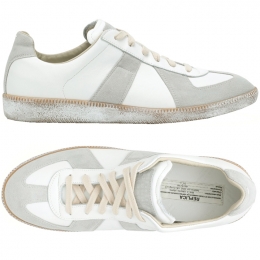 ◆당일◆25FW 레플리카 페인티드 로우탑 화이트 S37WS0562 P3724 H8339