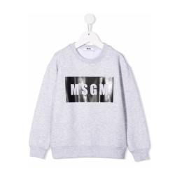 ◆키즈◆21FW 여성 박스 로고 맨투맨 그레이 MS027670 107