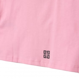 ◆키즈◆25SS 키즈 로고 프린트 티셔츠 핑크 H30426 465