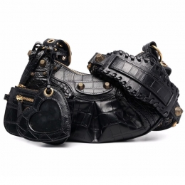 ◆당일◆23FW 르 카골 XS 숄더백 블랙 671309 23EBM 1000