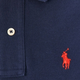 ◆당일◆25SS 여성 포니 자수 카라 원피스 블루 211799490 005