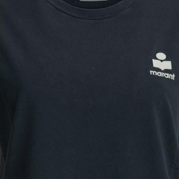 ◆당일◆26SS 에비 ABY 로고 티셔츠 미드나잇/에쿠르 TS0070FA A1N98E MIEC