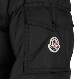 ◆당일◆25FW 마야프 MAYAF 로고 패치 패딩자켓 블랙 1A002 70 5968E 999