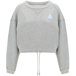◆당일◆25FW 마고 MARGO 크롭 맨투맨 그레이/아이스블루 SW0005FA A1M07E GYIB