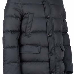 ◆당일◆23FW 바비에리 BARBIERI 후드 울 패딩 자켓 다크네이비 SP BARBIERI WK BLU