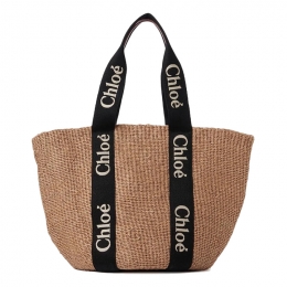 ◆당일◆25FW 로고 스트랩 우디 라지 바스켓백 베이지 CHC23AS380L18 915