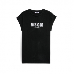 ◆키즈◆여성 저지 티셔츠 블랙 S6MSJGTH070 110