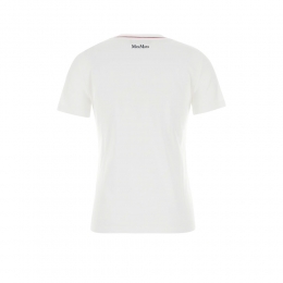 26SS MSTPUGNALE 라인스톤 로고 티셔츠 화이트 2616971011 001