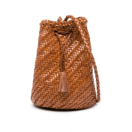 ◆당일◆25FW 폼폼 더블 점프 버킷백 탄 8838 TAN