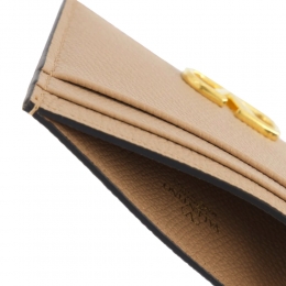 ◆당일◆25SS V 로고 시그니처 카드지갑 핑크베이지 6W2P0V32 SNP GF9