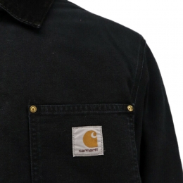 ◆당일◆25FW 디어본 캔버스 초어 코트/자켓 블랙 I035613 00E4O